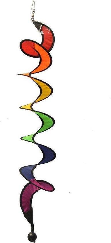 Afbeelding van het spel Rhombus Regenboog Windvanger Spiraal 11x65 cm