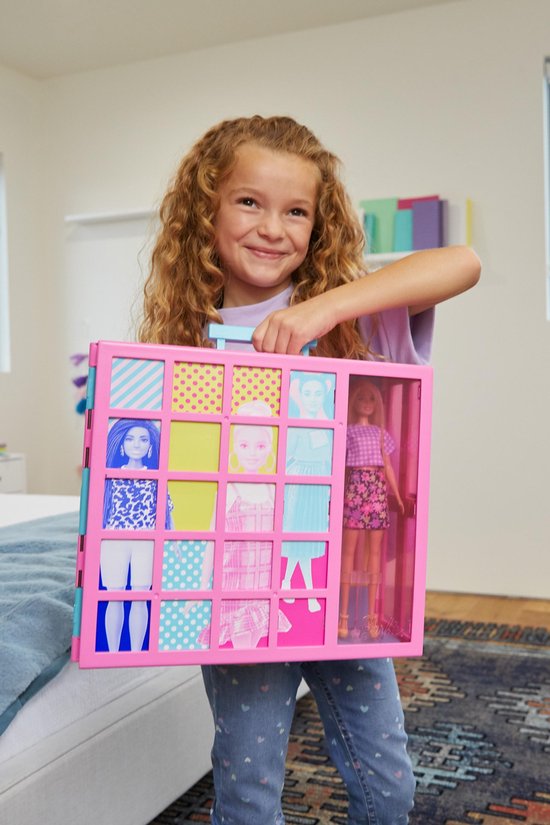 Barbie Droom Kledingkast met pop - Poppenset — afbeelding 4