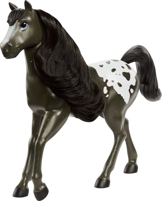 Fruitig cement Kerstmis Mattel Spirit Mustang Stallion - Zwart Paard | bol.com