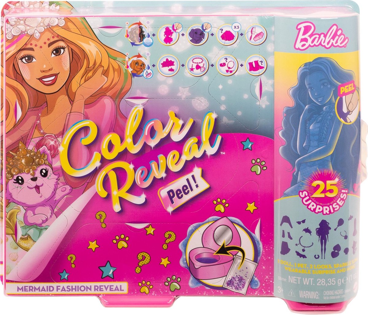 Barbie Color Reveal Mermaid Doll