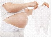 Zwanger met kleertjes puzzel 500 stukjes