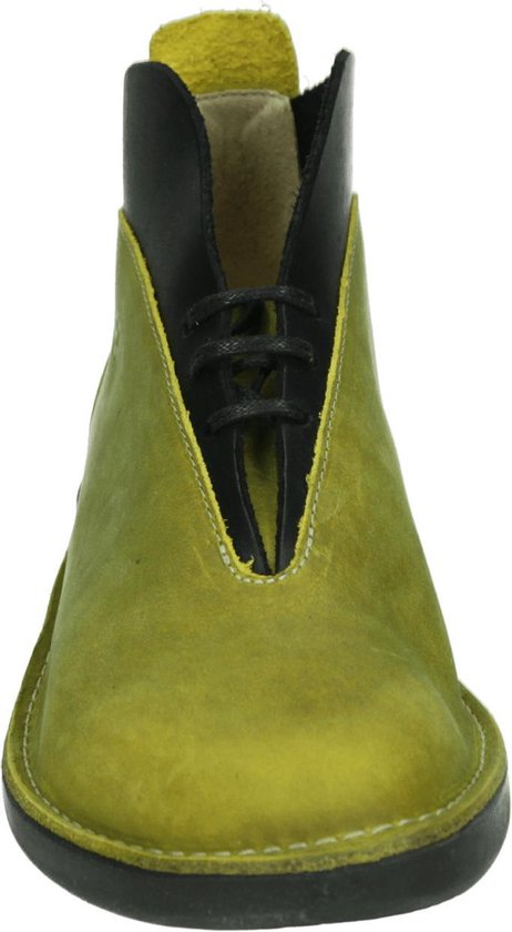 Loints of Holland 57321 - Dames VeterlaarzenHalf-hoge schoenen - Kleur:  Groen - Maat: 38 | bol.com