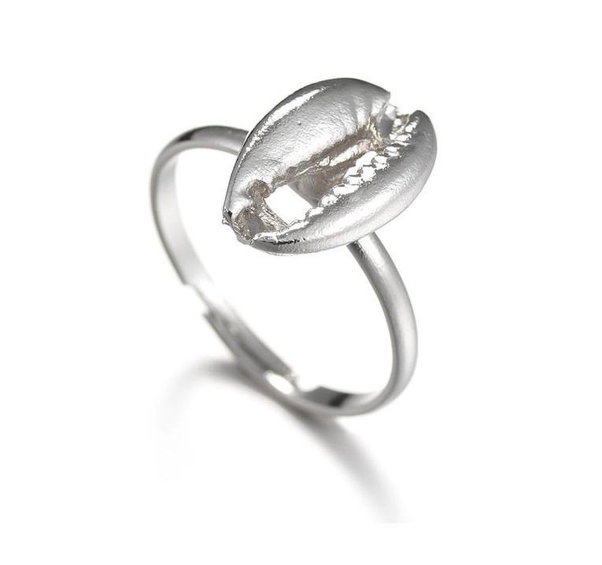 Jomide Ring Schelp - Zilverkleurig