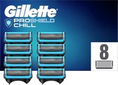 Bol.com Gillette ProShield Chill Scheermesjes Voor Mannen - 8 Navulmesjes aanbieding