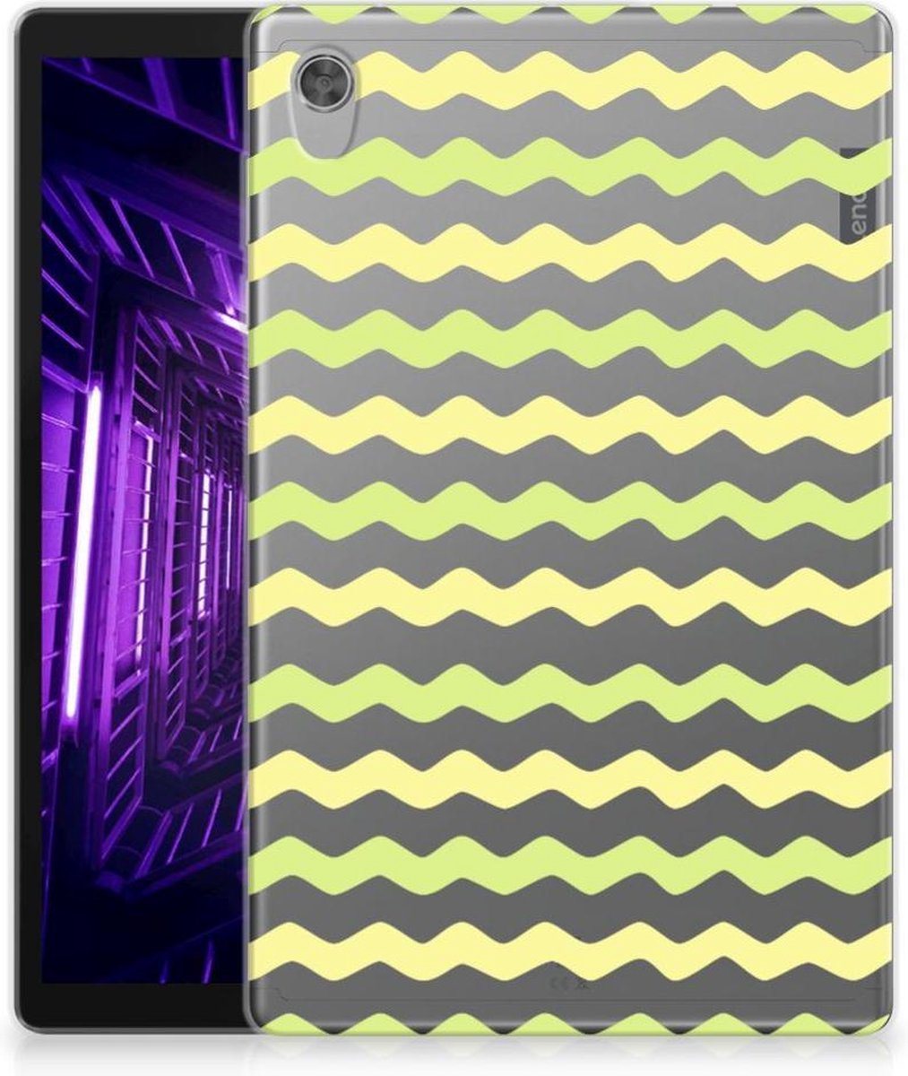 Lenovo Tab M10 HD (2de generatie) Hippe Hoes Waves Yellow