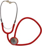 Verpleegster Stethoscoop Rood