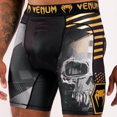 Venum Skull Compression Shorts Zwart Goud L - Jeans Maat 34