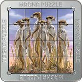 3D Magna Puzzle Small - Meerkats (16)