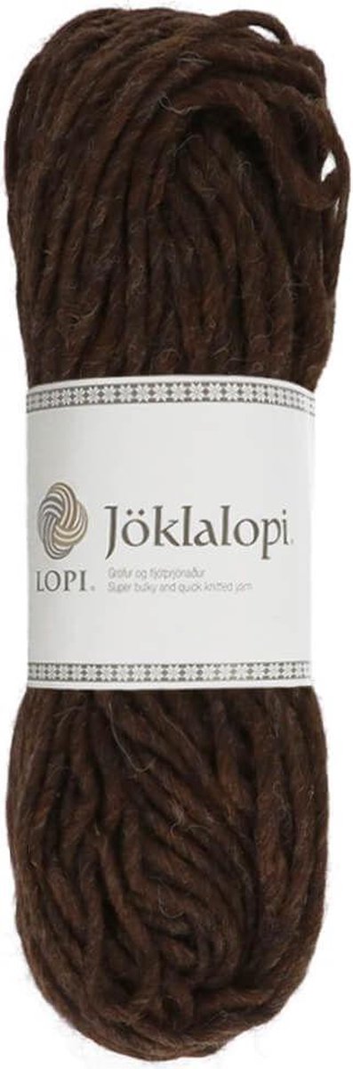 Lopi Bulkylopi-Jöklalopi 100g - chocoladebruin
