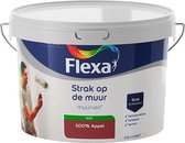 Flexa Strak op de muur - Muurverf - Mengcollectie - 100% Appel - 2,5 liter