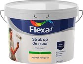 Flexa Strak op de muur - Muurverf - Mengcollectie - Midden Pompoen - 2,5 liter