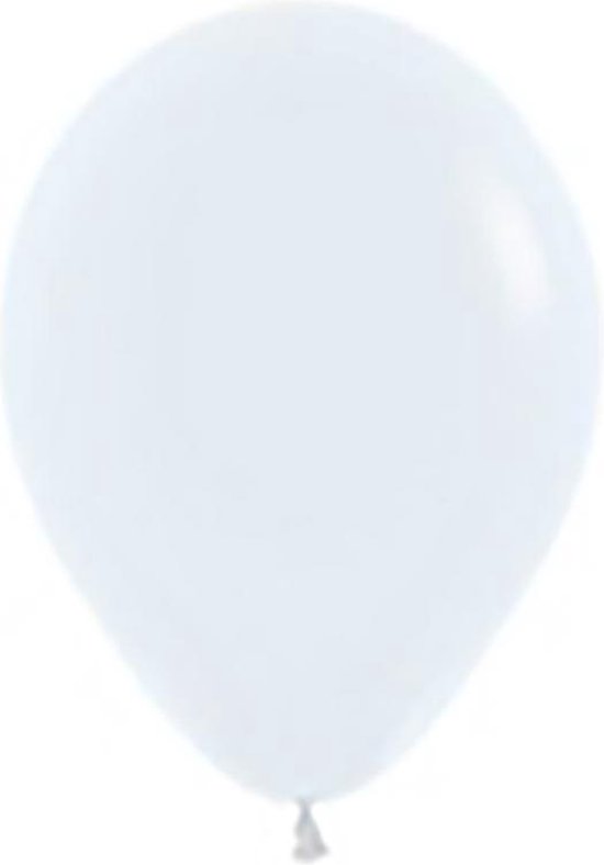 Sempertex Ballonnen Fashion White | 50 stuk | 5 inch | 13cm