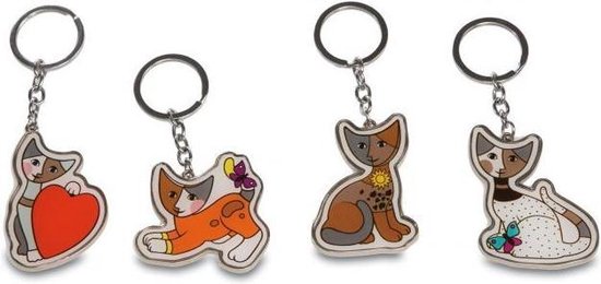 Goebel® Rosina Wachtmeister © Set de porte-clés (4 pièces)