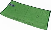 Wecoline Microvezel reinigingsdoek met vouwinstructie Groen 10 stuks