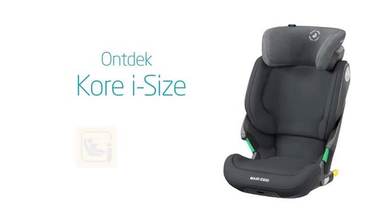 ring Gelijkenis Verenigen Maxi-Cosi Kore i-Size Autostoeltje - Authentic Graphite | bol.com