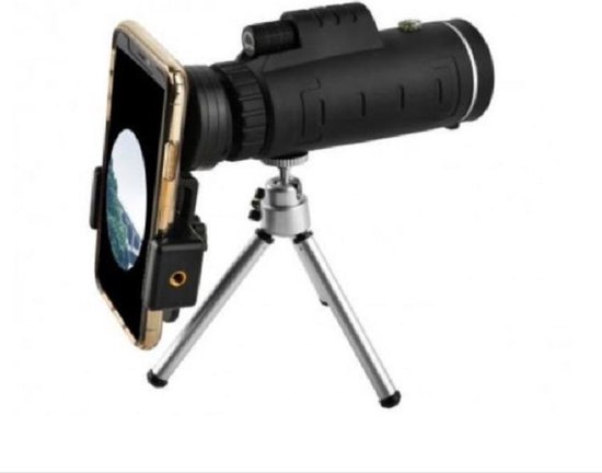 Telefoon telescoop - telefoon zoom - 40 X 60 HD Inclusief statief en  telefoonhouder en... | bol.com