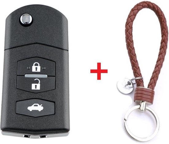 Autosleutel 3 knoppen klapsleutel geschikt voor Mazda sleutel / Mazda MX5 /  Mazda 2 /... | bol.com
