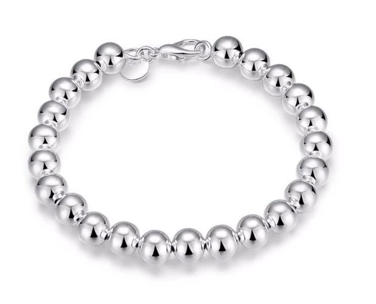 N3 Collecties Elegante 925 Sterling Zilveren Kralenarmband Voor Vrouwen En Meisjes