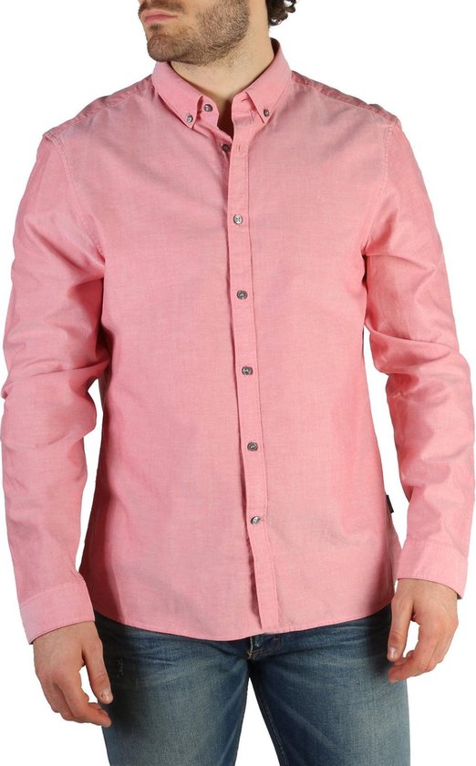 Calvin Klein - Overhemd - Heren - K10K100834-660 - lightcoral | bol.com