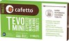 Cafetto Biologische Tevo Mini Espressomachine Cleaning tablets - Geschikt voor koffiemachine met bonen
