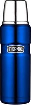 King Thermosfles - Isoleerfles - Drinkfles - Metalic blauw - 470ml