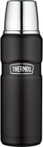 King Thermosfles - Isoleerfles - Drinkfles - 470ml - Zwart mat