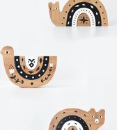 Wee Gallery - Nesting snail - Houten speelgoed slak