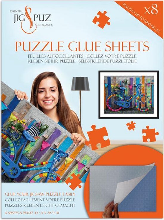 Feuilles de colle pour puzzle pour 1000 Pieces | bol.com