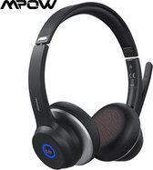 Mpow HC5 Draadloze Bluetooth Headsets Met Cvc 8.0 Noise Cancelling & 22H Batterij Life Clear Gesprekken Headsets Voor Call center Office