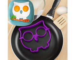 Ei Ring - Pancake Ring - Uil- Paars- Pancake Maker - 1 stuk - Keuze uit 10 Verschillende Varianten