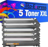 PlatinumSerie 5x toner alternatief voor HP W2070A-W2073A 117A XXL  voor HP Color Laser 150 150a 150nw MFP 178 178nw 178nwg 179 179fnw 179fwg