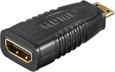 Techly Mini HDMI - HDMI M/F Zwart