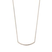Violet Hamden Dames Ketting Zilver - Roségoudkleurig