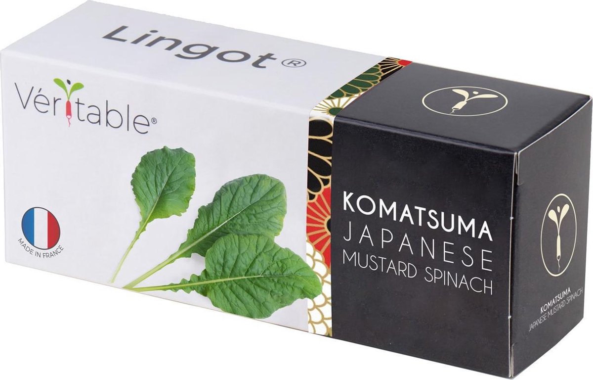 Véritable® Lingot® Komatsuma - JAPANSE KOMATSUNA navulling voor alle Véritable® binnenmoestuin-toestellen