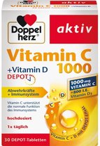 Doppelherz Vitamin C 1000 + Vitamin D 30 Tabl