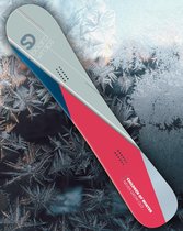 SD Board Wraps - Snowboard sticker -  Minimal Grey