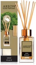 AREON Gold - geurstokjes - interieurparfum - huisparfum - 85 ML - geurstokjes - sportieve geur