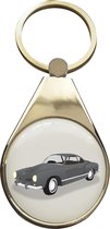 sleutelhanger - RVS - Volkswagen - VW - Karmann-ghia coupe