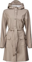 Rains Curve Jacket Taupe Dames - Maat M/L