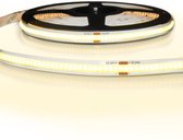 5 meter COB led strip IP20 24V - Warm wit 3000K - 384 leds p/m