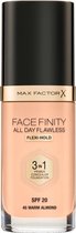 Max Factor Facefinity All Day Flawless 3-in-1 Liquid Foundation - 045 Almond