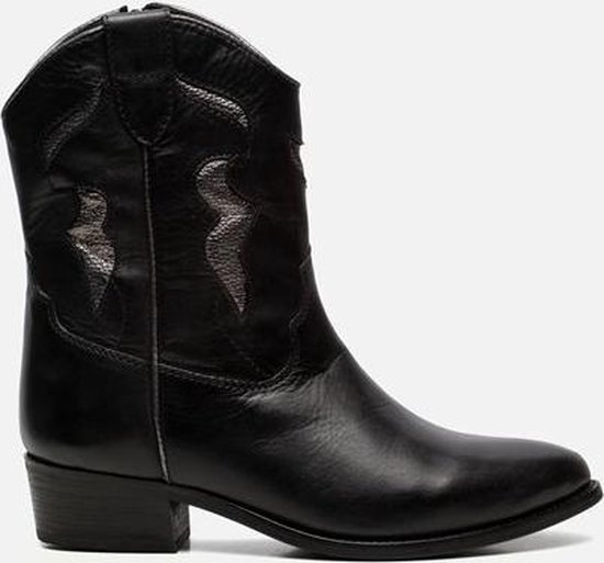 Ann Rocks Cowboylaarzen zwart - Maat 37 | bol.com