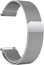 Bandje geschikt voor Huawei Watch GT 2 Pro - Zilver Milanese Band