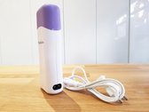 Elektrisch wax ontharings kit - wax apparaat 6 in 1 harsen - compleet set met elektrische hars verwarmer, 3 hars cartridge, 100 waxstrippen en 100ml postolie.