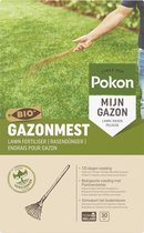Pokon Bio Gazonmest - 2kg - Mest  - Geschikt voor 30m² - 120 dagen biologische voeding