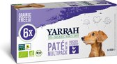 Yarrah dog alu pate multipack chicken / turkey (6X150 GR)