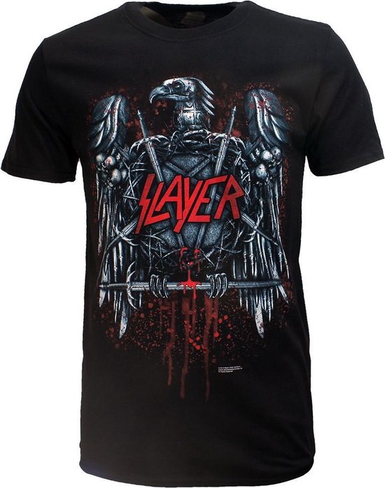 Slayer Eagle Ammunition Band T-Shirt Zwart - Merchandise Officielle
