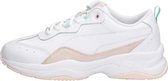 PUMA Cilia Lux Dames Sneakers - Puma White-Rosewater- Mist Green-Puma Silver - Maat 38