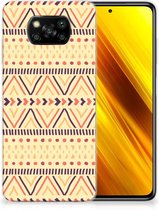 Leuk Case Xiaomi Poco X3 | Poco X3 Pro Telefoonhoesje Aztec Yellow