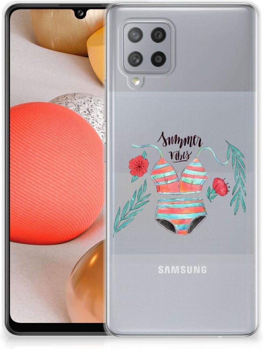 Samsung Galaxy A42 Telefoonhoesje met Naam Boho Summer